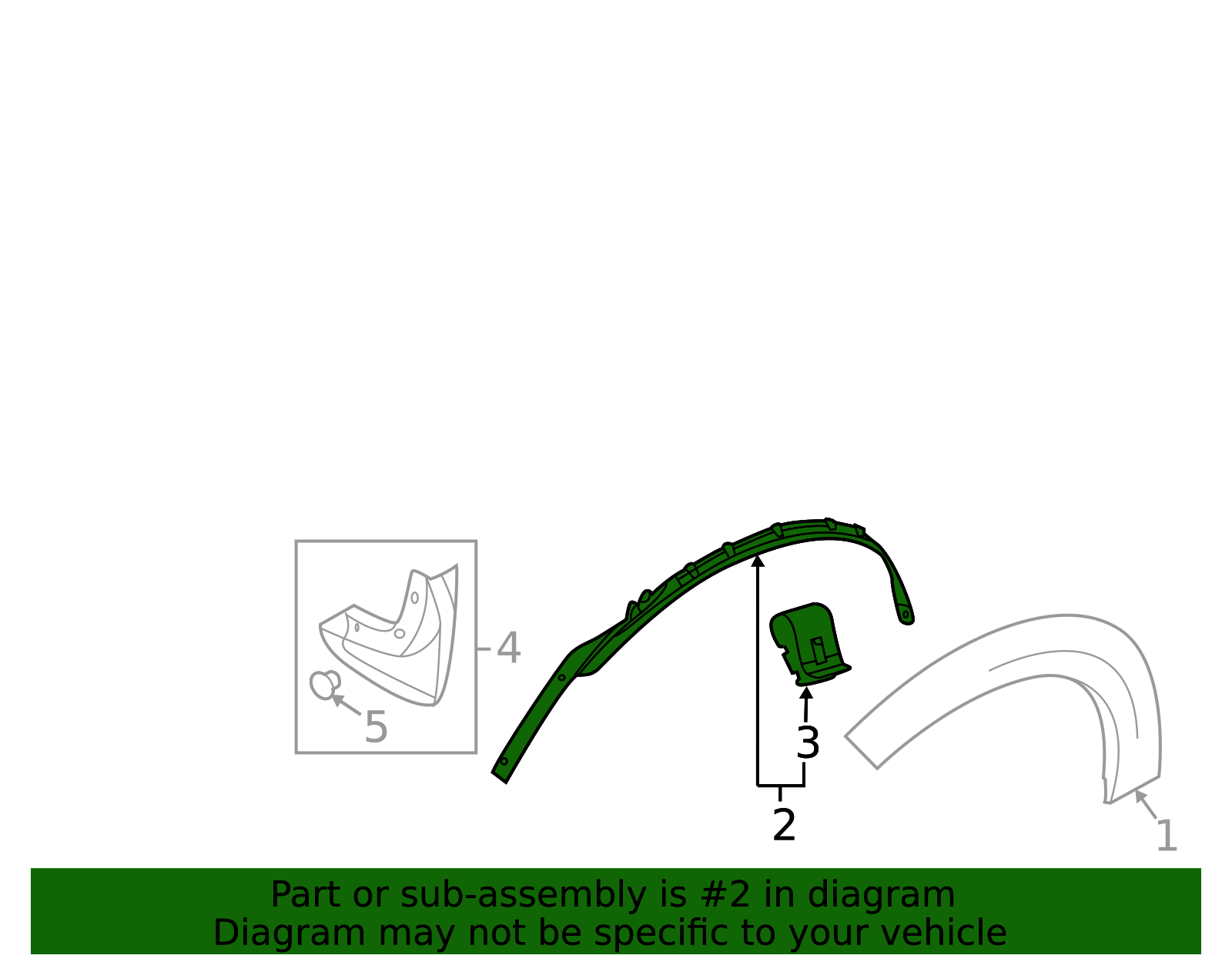 32216423 - High-Quality Wheel Arch Molding Bracket for 2018-2025 Volvo ...