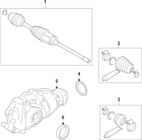 Front Axle for 2024 BMW 330e xDrive #9