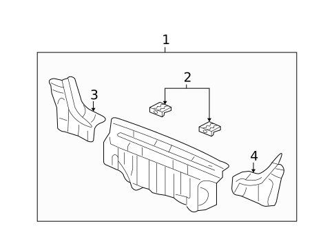 Rear Body for 2011 Honda Fit #0