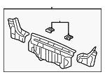 66100TK6315ZZ - Body: Rear Body Panel for Honda: Fit Image