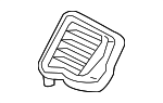 77610TG7A01ZB - Body: Vent Louver for Honda: Passport, Pilot, Ridgeline Image