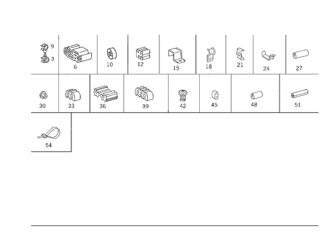 Hydraulic Line Mounting Parts for 1997 Mercedes-Benz C230 #0