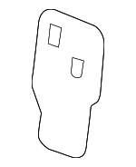 15288854 - Body: Seat Back Panel for Saturn: Vue Image