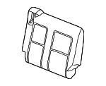 15813974 - Body: Seat Back Cover for Saturn: Vue Image