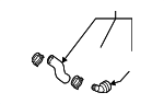 3QF122058E - Cooling System: Hose Assembly for Volkswagen Image