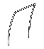 72775TG7A21 - : Run Channel for Honda: Passport, Pilot Image