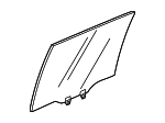 73400TG7A10 - : Movable Glass for Honda: Passport, Pilot Image