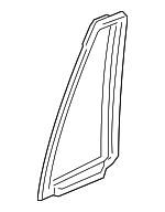 73441TG7A12 - : Glass Weather-Strip for Honda: Passport, Pilot Image