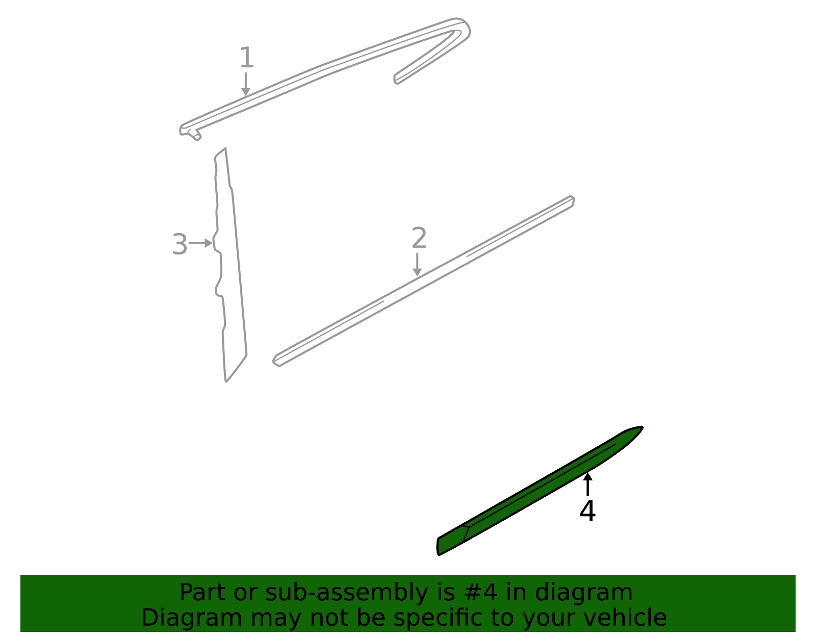 2000-2001 Nissan Maxima Body Side Molding 80870-2Y901 | OEM Parts Online