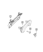 6104370AA - Interior Trim: Hex Head Bolt And Coned Washer for Chrysler: 200, Pacifica, Sebring, Town &amp; Country, Voyager | Dodge: Avenger, Charger, Dart, Durango, Grand Caravan, Journey, Nitro, Ram 1500, Ram 2500, Ram 3500 | Fiat: 500 | Jeep: Cherokee, Compass, Gladiator, Grand Cherokee, Grand Cherokee L, Grand Cherokee WK, Grand Wagoneer, Liberty, Patriot, Renegade, Wagoneer, Wrangler, Wrangler JK | Ram: 1500, 1500 Classic, 2500, 3500, C/V, ProMaster 1500, ProMaster 2500, ProMaster 3500 Image