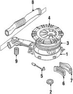 MD603800 - Maintenance &amp; Lubrication: Air Filter for Dodge: Colt Image