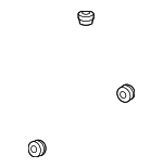 13106979 - : Mount Bracket Insulator for Saab: 9-5 Image