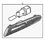 XR847583 - : Signal Lamp Assembly for Jaguar: S-Type Image