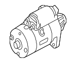 M373317D - : Starter for Mitsubishi Image