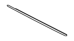 992837511F03C - Body: Belt Molding for Porsche Image