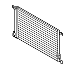 4M0816411R - HVAC: Condenser for Audi Image