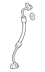 4KE816704F - HVAC: Refrigerant Hose for Audi Image