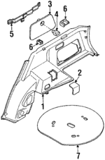 6477012150 - : Spare Cover for Toyota: Corolla Image