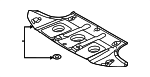 29110B1200 - Body: Splash Shield for Hyundai Image image