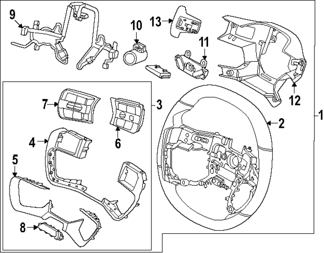 56100DO390EMA - : Steering Wheel for Kia Image