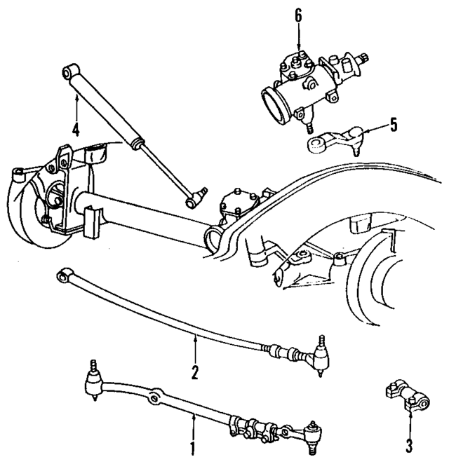 52037627 - Steering: Steering Pitman Arm for Mopar Image