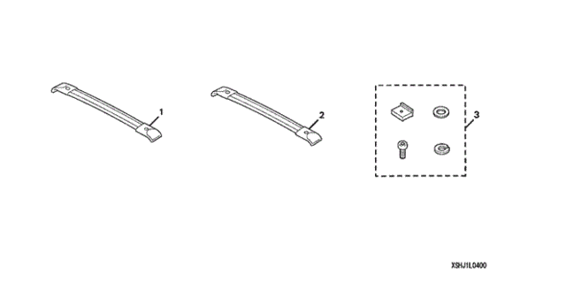 Crossbars for 2005 Honda Odyssey #0
