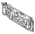 95C813253YGRV - Body: Rear Body Panel for Porsche: Macan Image