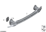 51128078375 - Vehicle Trim: Carrier, Rear for BMW Image