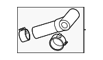 284212M800 - Emission System: Inlet Hose for Kia Image