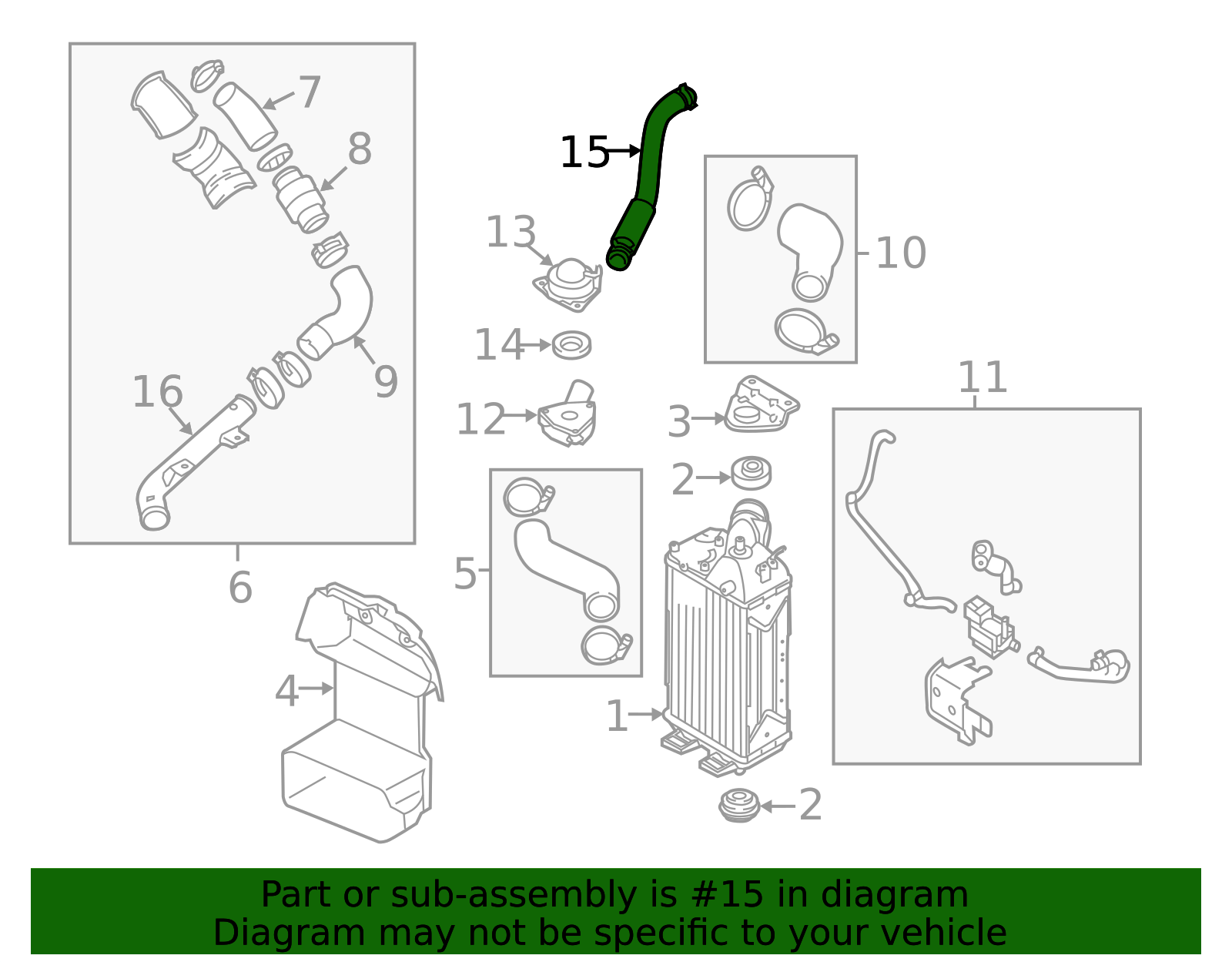 28273-2B710 - Hose 2014-2018 Kia | Kia.Parts Store