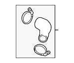 282612B710 - : Outlet Hose for Kia: Forte Koup, Forte5 Image