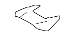 66067VC001 - Body: Center Cover for Subaru Image