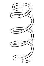 52441TK6A01 - : Coil Spring for Honda: Fit Image