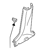 769163Y022 - : Center Pillar Trim for Nissan: Maxima Image