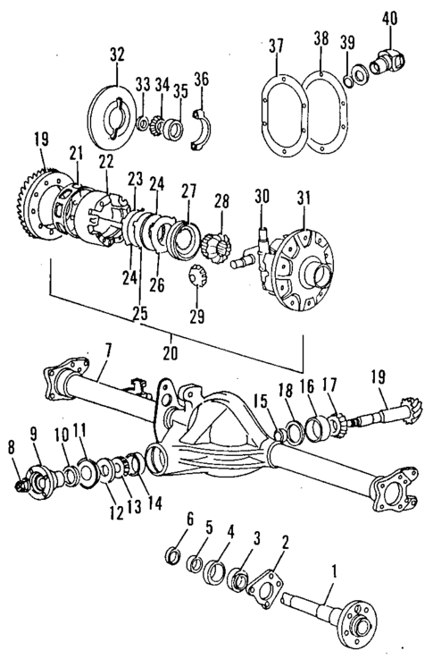 Differential for 1992 Volvo 240 #0