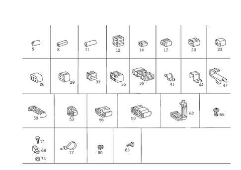 Hydraulic Line Mounting Parts for 1993 Mercedes-Benz 600SL #2