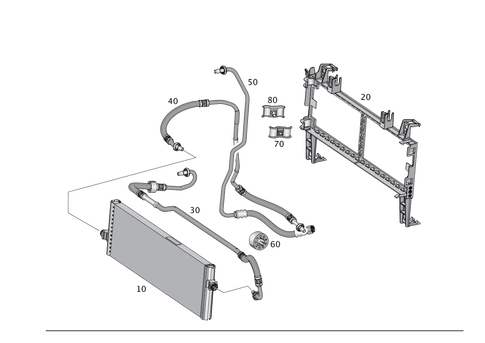 Transmission Cooling for 2018 Mercedes-Benz GLS450 #0