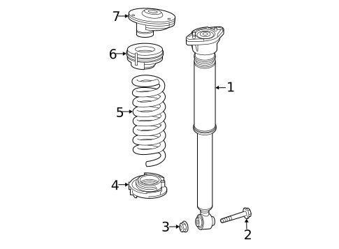 Rear Suspension for 2020 Mercedes-Benz E450 #8