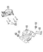 6102019 - Engine: Hex Head Bolt And Washer for Mopar Image