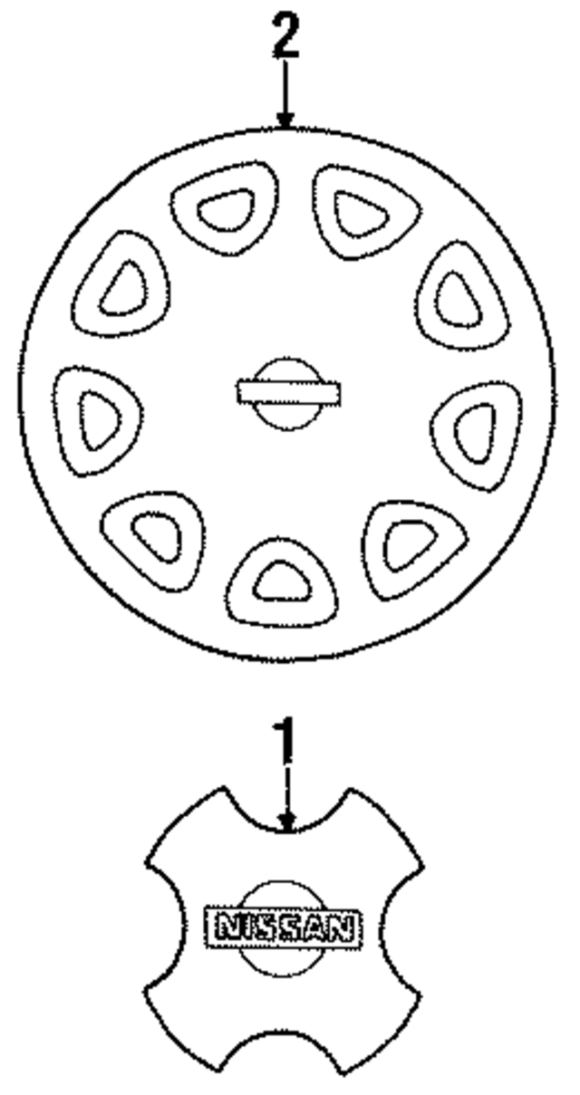 403154B700 - : Wheel Cover for Nissan Image