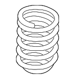 31336890978 - Suspension: Spring for BMW Image