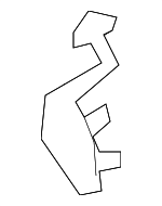 86688G3700 - Body: Tow Bracket Cover for Hyundai: Elantra GT Image