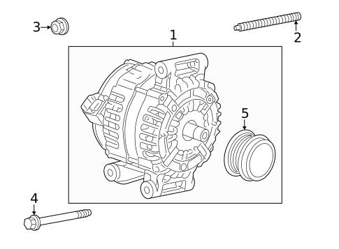 Alternator for 2021 Chevrolet Trax #0