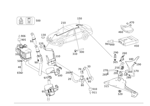 Independent Heating for 2009 Mercedes-Benz S550 #0