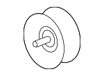 LR039516 - Cooling System: Idler Pulley for Land Rover: Discovery, LR4, Range Rover, Range Rover Sport Image