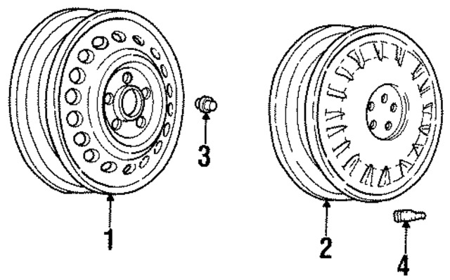 9593551 - : Wheel Nut for GM Image