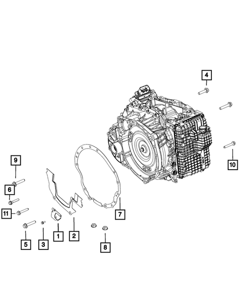 Mounting and Skid Plate for 2015 Jeep Cherokee #3