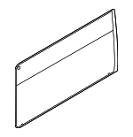 EK4Z6129710E - Body: Door Glass for Ford: Transit-150, Transit-250, Transit-350, Transit-350 HD Image