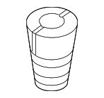 55326C1100 - Suspension: Bumper for Hyundai Image