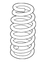 55350C2321 - : 2015-2016 Hyundai Sonata - Spring for Hyundai: Sonata Image